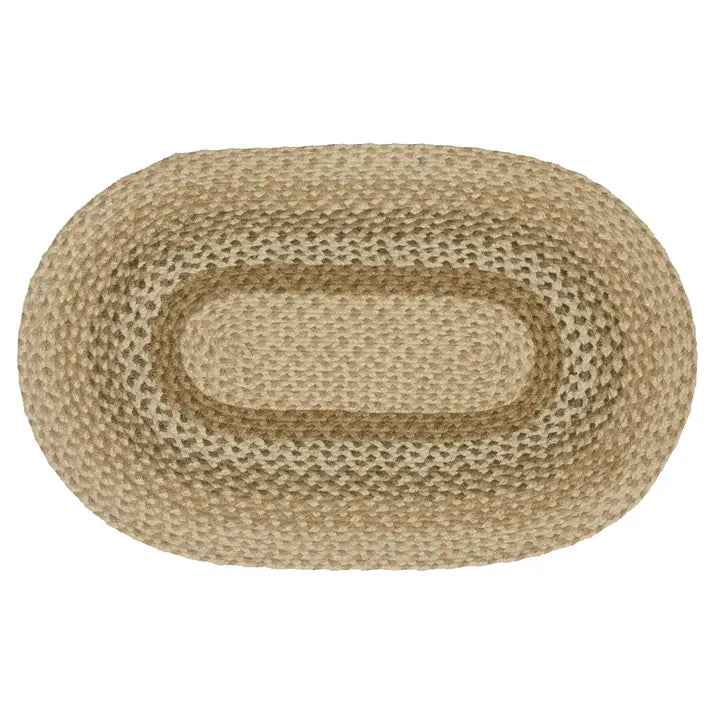 Tapis en jute - ovale