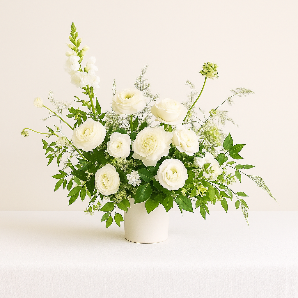Corbeille blanche