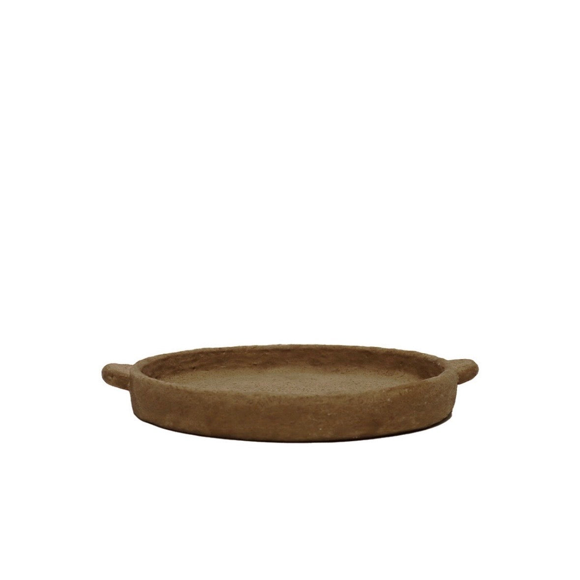PLATEAU ROND EN CIMENT, BRUN