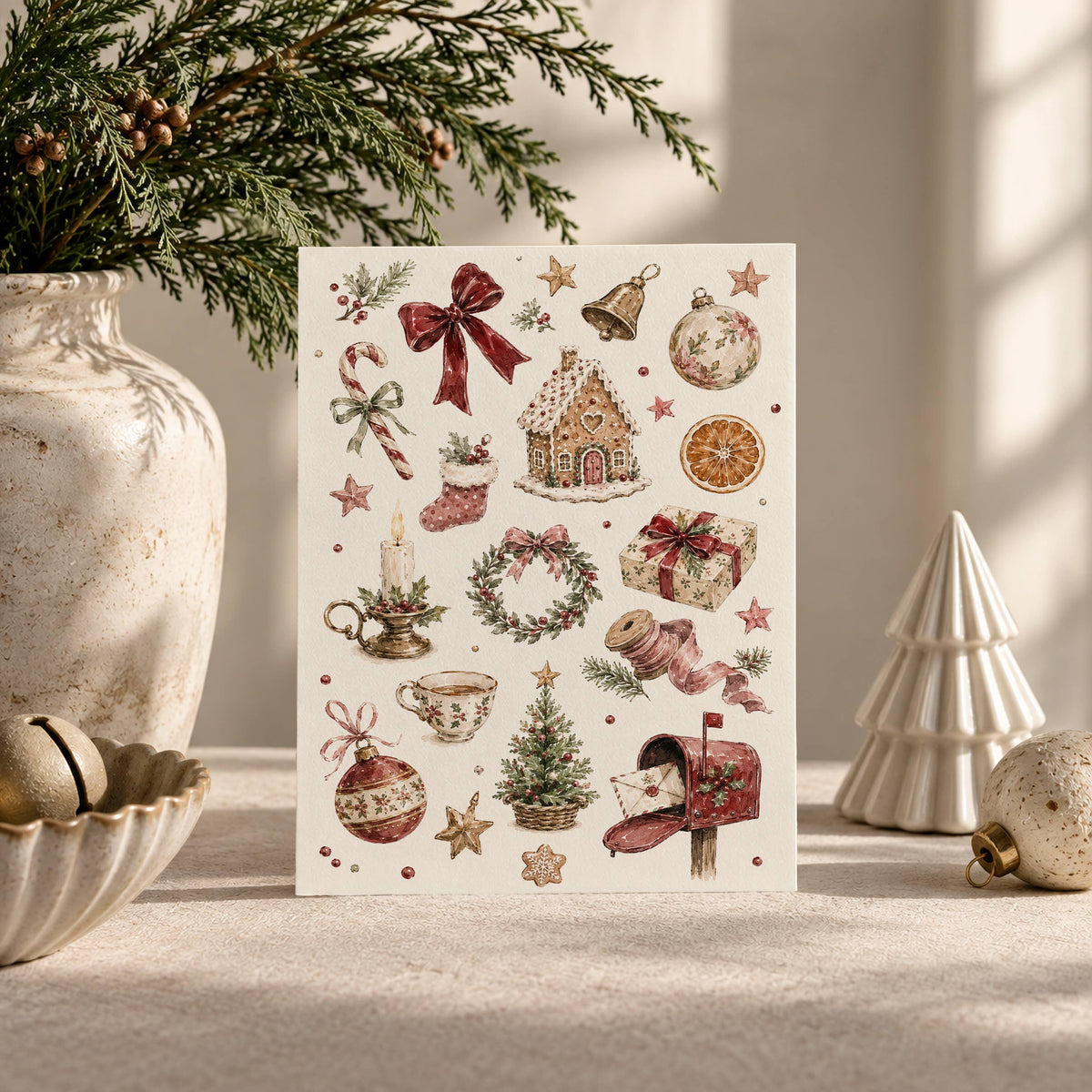 Carte des trésors de Noël
