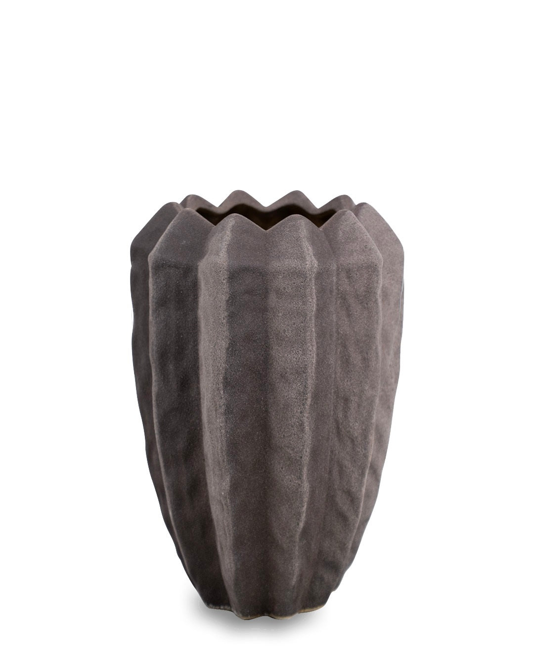 VASE EN CÉRAMIQUE Brun