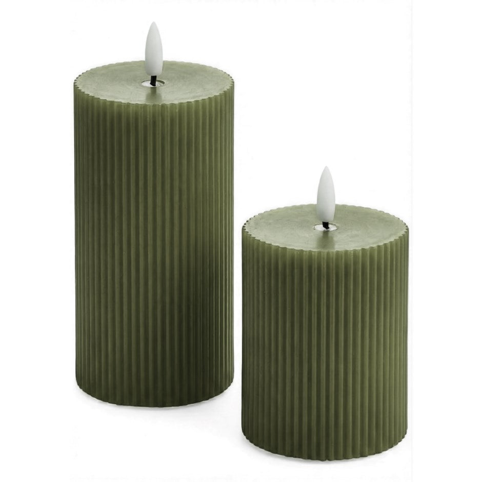 Pilier LED Vert olive
