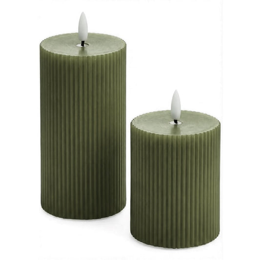 Pilier LED Vert olive
