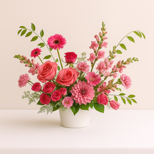 Corbeille rose