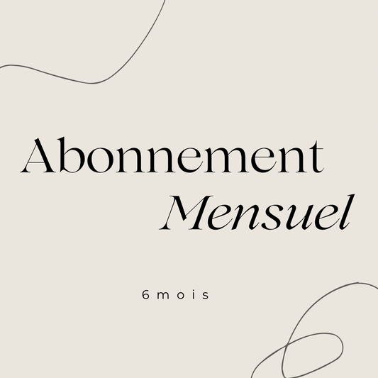 Abonnement floral mensuel pour 6 mois