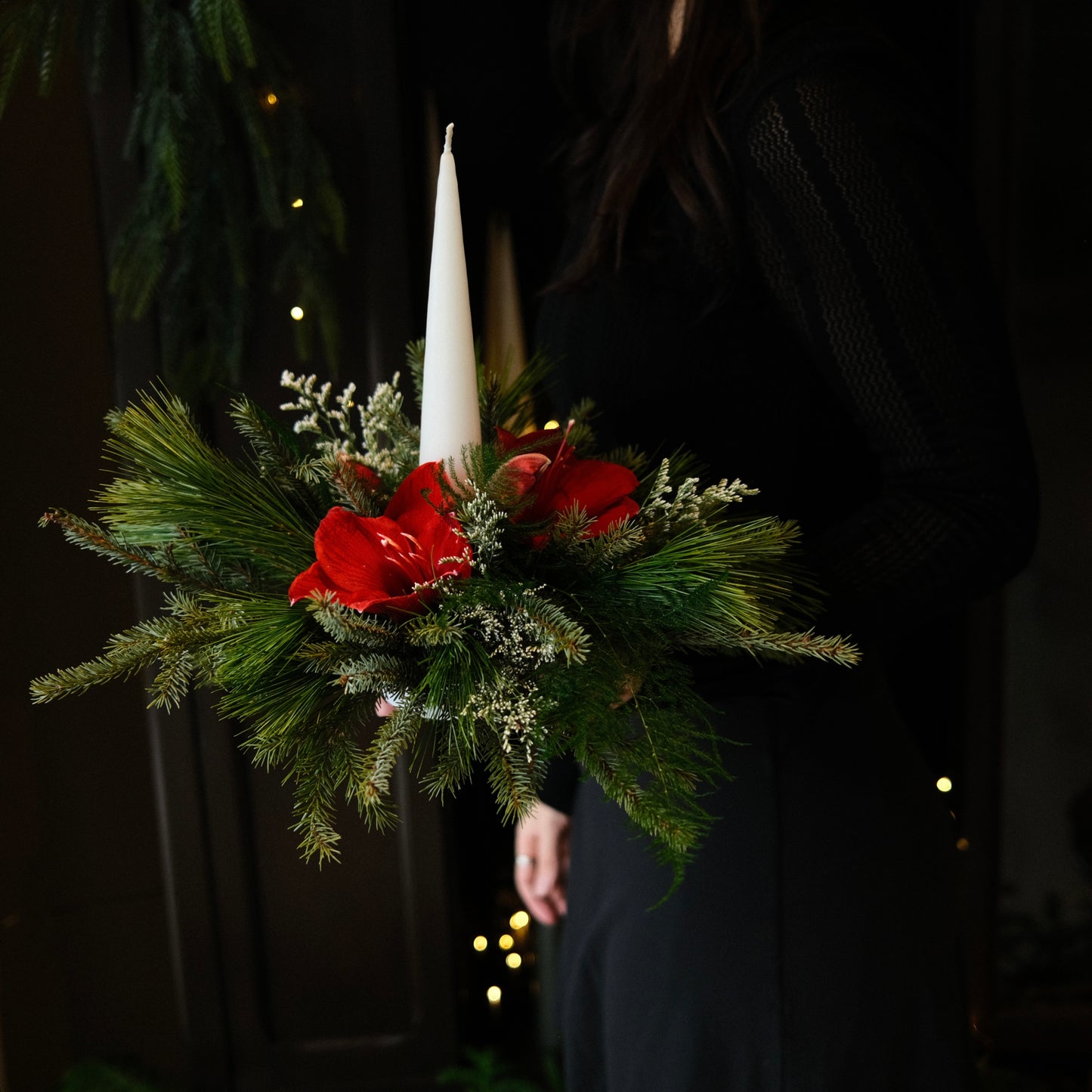 Centre de table- Rouge