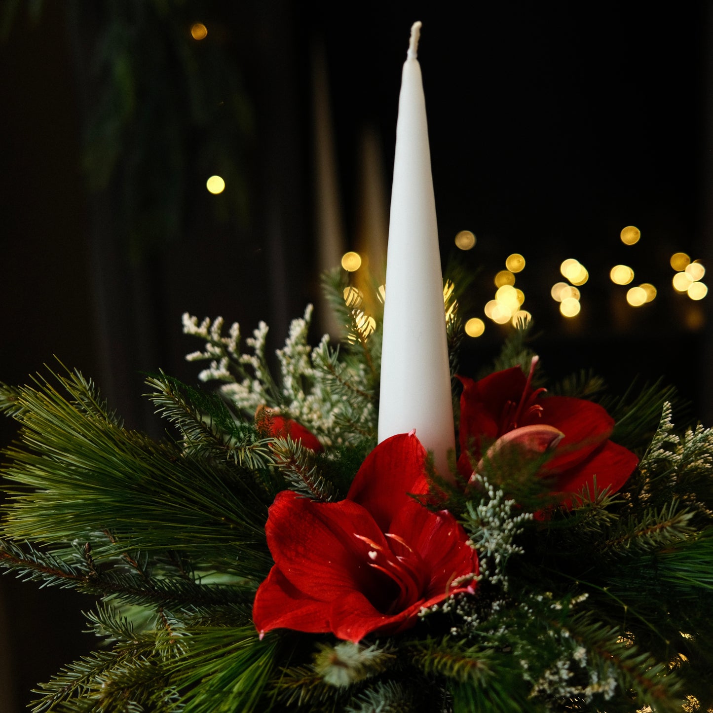 Centre de table- Rouge