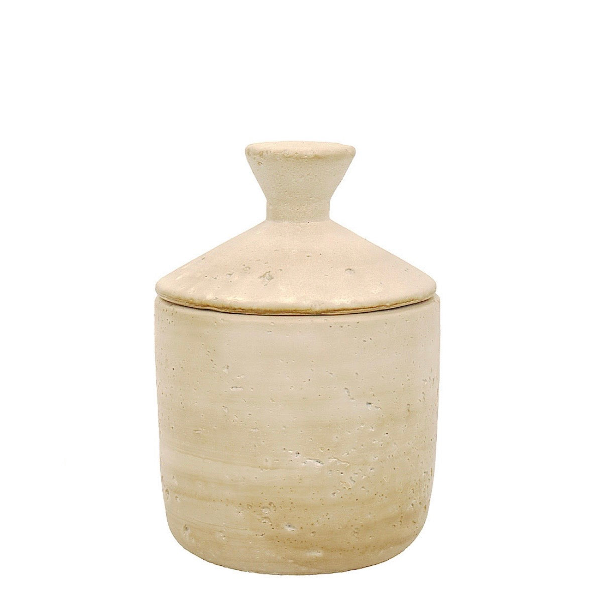 POT EN CIMENT, BEIGE